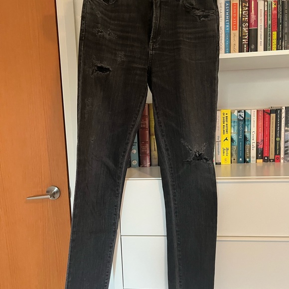Citizens of Humanity Premium Vintage Charlie High Rise Skinny Jeans Darkside - Picture 3 of 9